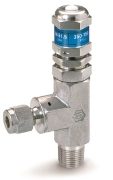 Ham-Let Let-Lok® H-995HP High Pressure Relief Valve with NPT to let-lok connections