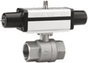 Actuated Ball Valve Single acting