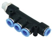 Vale® 5-Way Multiple Reducing Connector (NPT)