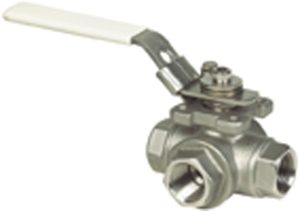 Vale® 3 Way Reduced Bore Ball Valve T Port