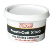 400g Stag Plasti-Coll x10G Gas Jointing Compound