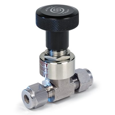 Ham-Let® metering valve with Let-Lok port connections