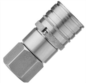 CEJN® Series 266 Female Stainless Steel Coupling BSPP