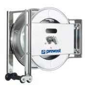 Prevost DMO - DGO Series Open Hose Reel for Water Stainless Steel High Pressure (No Hose)