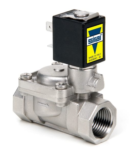 Sirai® L282 2/2 N/O Direct Acting Solenoid Valve Stainless Steel