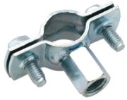 Vale® Unlined Pipe Clamp Steel BZP Metric