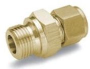Ham-Let Let-Lok® brass imperial male connector BSPP 