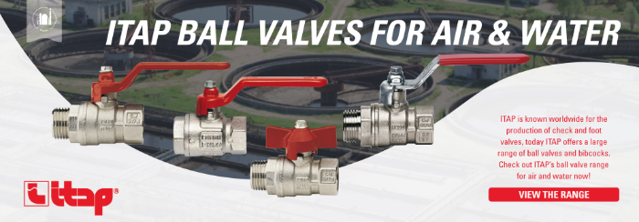 Itap® Ball Valves for Air & Water Applications