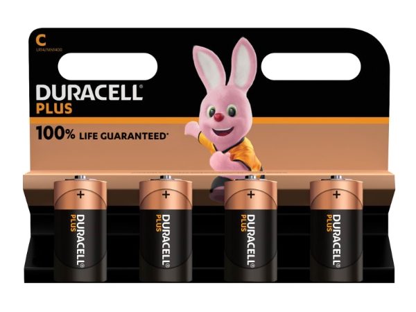 Duracell® C Cell Plus Power +100%