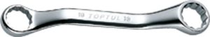 Toptul® Midget Double Ring Wrench 45° Offset
