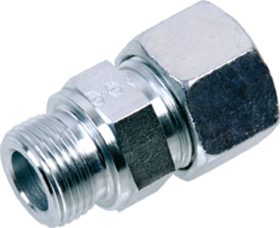 EMB® DIN 2353 Stainless Steel Male Stud Coupling Form B