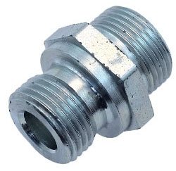 EMB® DIN 2353 extra light series Form B metric male stud coupling body only