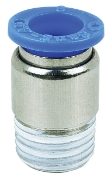 Vale® Round Body Male Stud Coupling BSPT