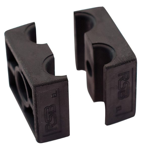 RSB® Twin Tube Clamp Jaws Rubber