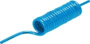 Festo Metric Blue PUN Spiral Polyurethane Tube 1m