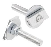 Screw for metal support