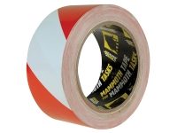 Everbuild PVC Hazard Tape Red/White