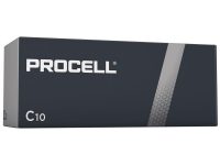 C CELL PROCELL ALKALINE BATTERIES (PACK 10)