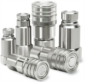 CEJN® X66 Standard Flat Face ISO 16028 Stainless Steel Couplings 